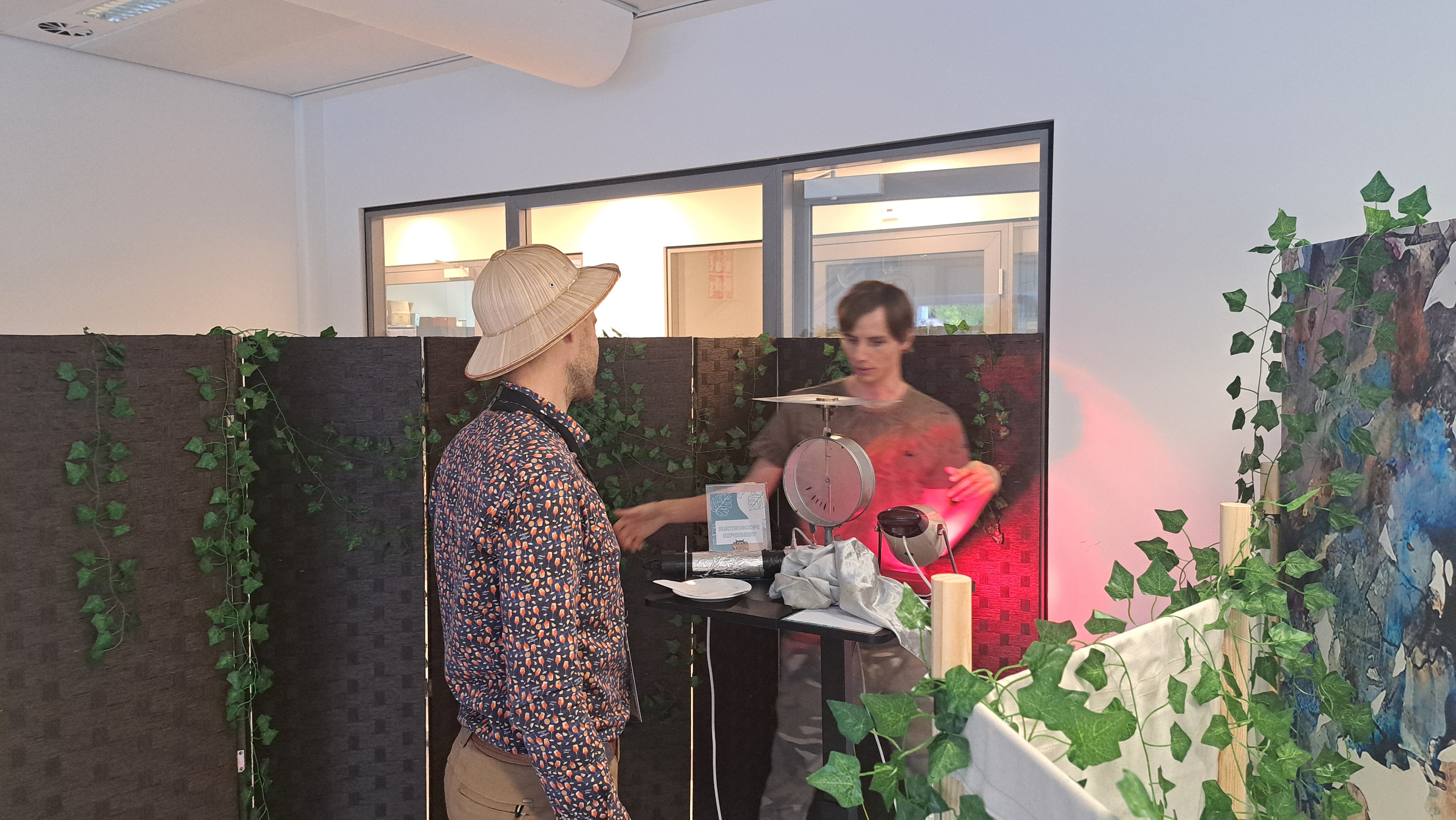 Workshop met leerlingen